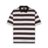 HOWS｜Striped POLO / Brown