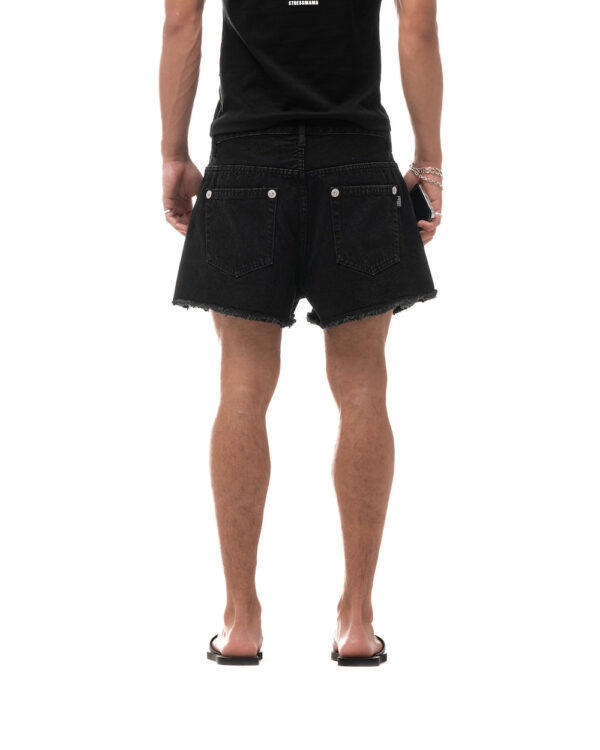 STRESSMAMA Hôtel Mama Denim Shorts 牛仔褲(黑)