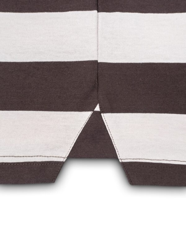 HOWS｜Striped POLO / Brown