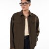 HOWS｜Essential Relaxed Shirt / Brown