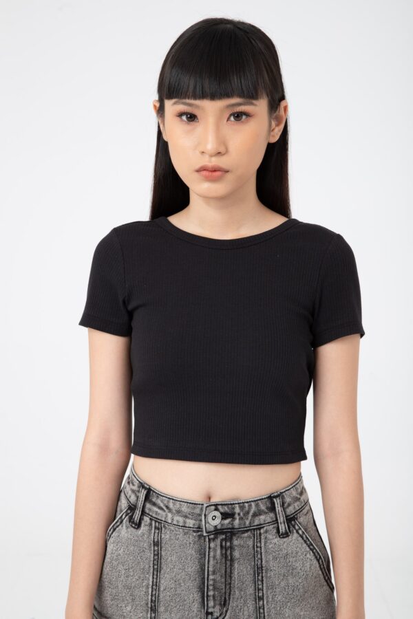 COUPLETX｜Tee Nữ Đắp Chéo Thân Sau