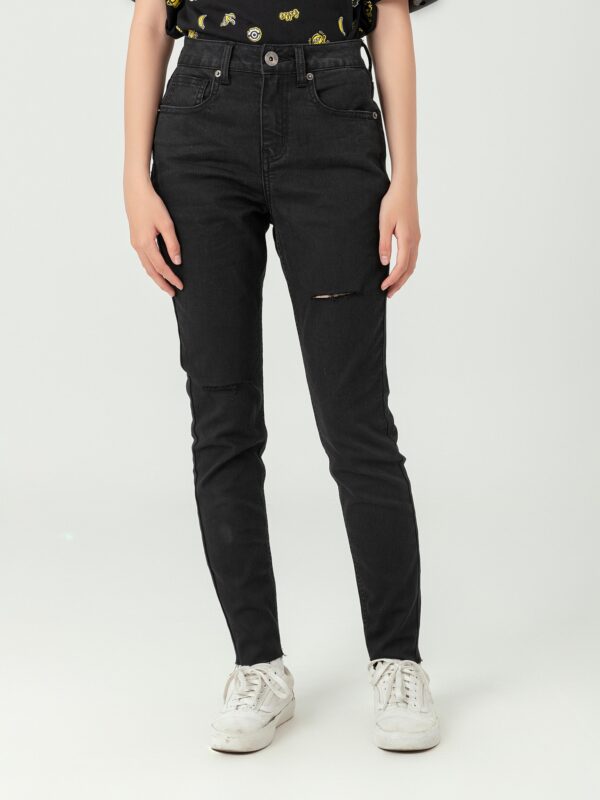 COUPLETX｜Jeanss Nữ Skinny Rách Gối