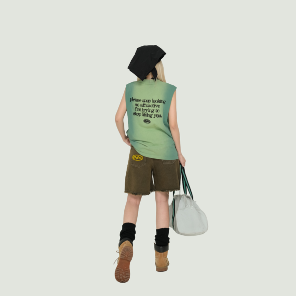 5 Unkrush Áo TANKTOP - Urban Bottle Green