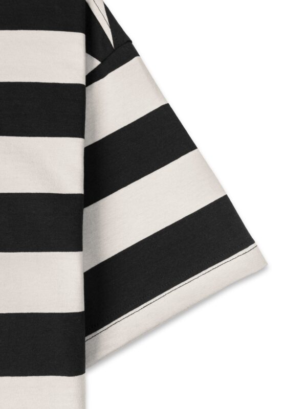 HOWS｜Striped POLO / Black