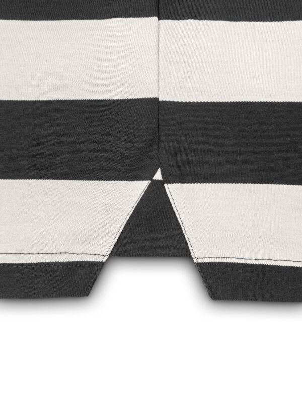 HOWS｜Striped POLO / Black