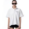 STRESSMAMA Ssma Logo Polo T-shirt T恤(白)