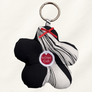 So Dópe｜Manne Code Floral Keychain