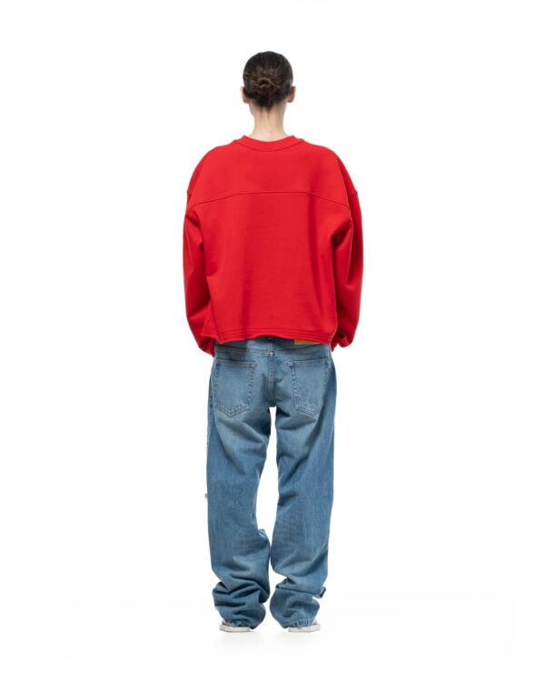 STRESSMAMA Ssma Igifms Embroidery Longsleeve 長袖T(紅)