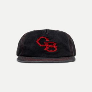 Goers Studio Signature Cap in Washed Black