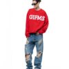 STRESSMAMA Ssma Igifms Embroidery Longsleeve 長袖T(紅)