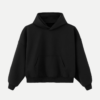 Goers Studio Capsule Boxy Hoodie in Black