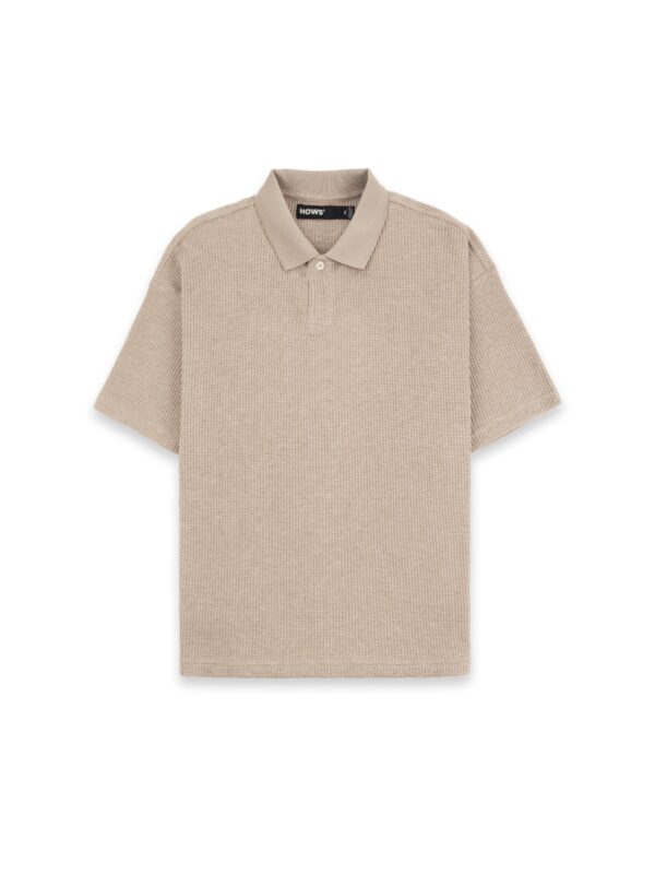 HOWS｜POLO Basic TEE 02 / Camel