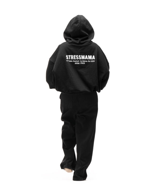 STRESSMAMA Fall25 01 Team Hoodie 帽T(黑)