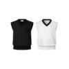 MAVERIK STUDIO｜MAVERIK® V-NECK KNIT VEST ( BLACK )