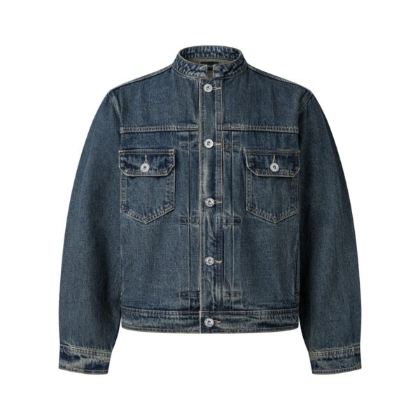 MAVERIK STUDIO｜MAVERIK® BANDCRAFT DENIM JACKET ( DIRTY WASHED BLUE )