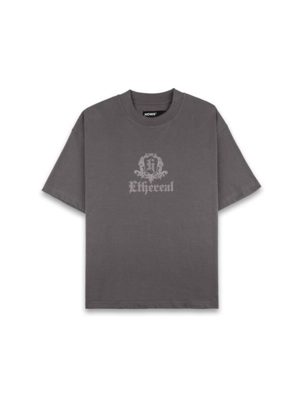 HOWS｜Ethereal TEE / LEAD GREY