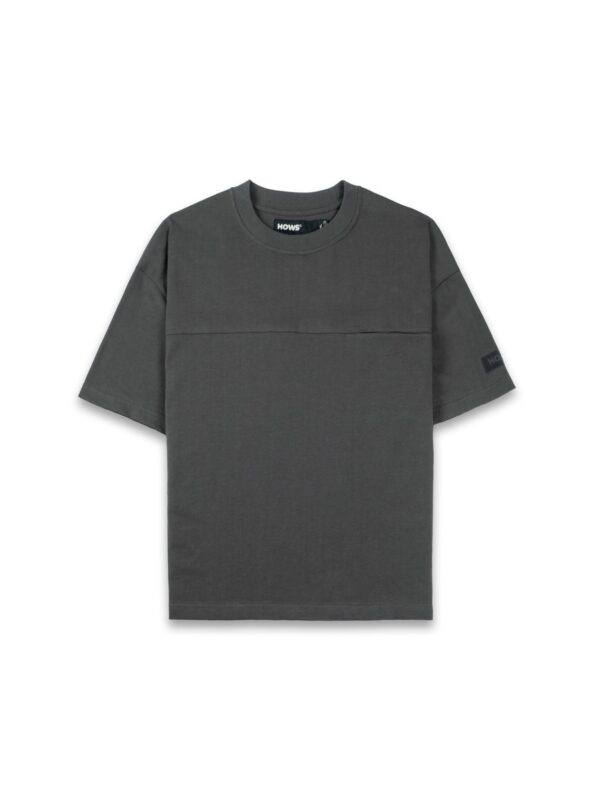 HOWS｜Basic TEE V.2 / LEAD GREY