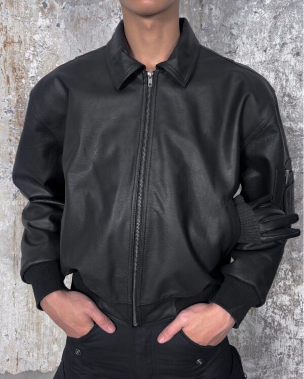 ALCYUSISM｜Leather Bomber JK