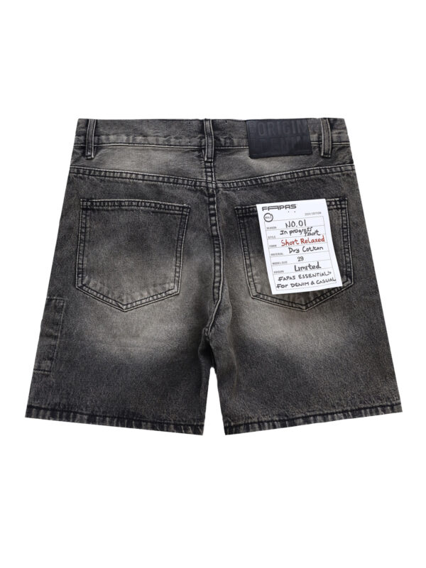 FAPAS｜Shortss Jean Relaxed Squash