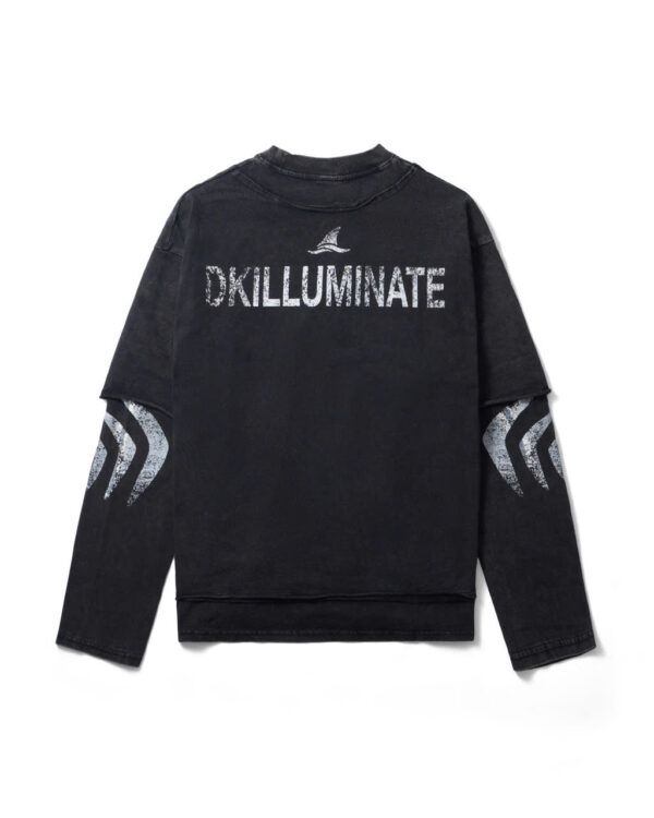DKILLUMINATE｜DOUBLE LAYER WASHED LONGSLEEVE
