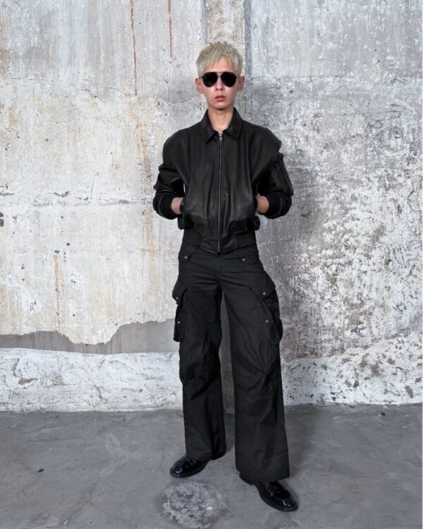 ALCYUSISM｜Leather Bomber JK