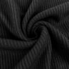 HOWS｜Ribbed T-shirt / Black