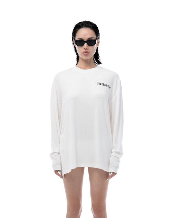 STRESSMAMA Hôtel Mama Longsleeve 長袖T(白)