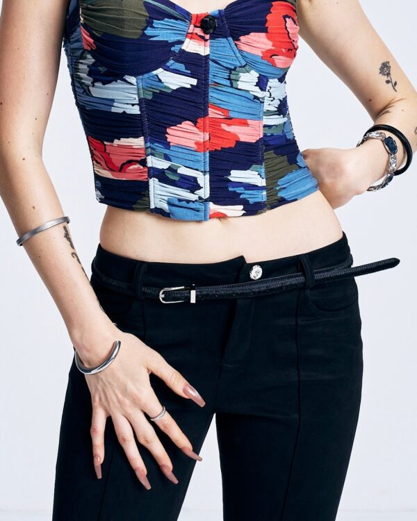 VIERY｜Hair-on Cowhide Belt