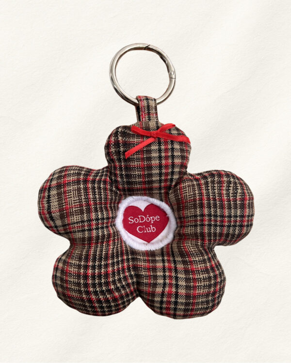 So Dópe｜Bear Floral Keychain