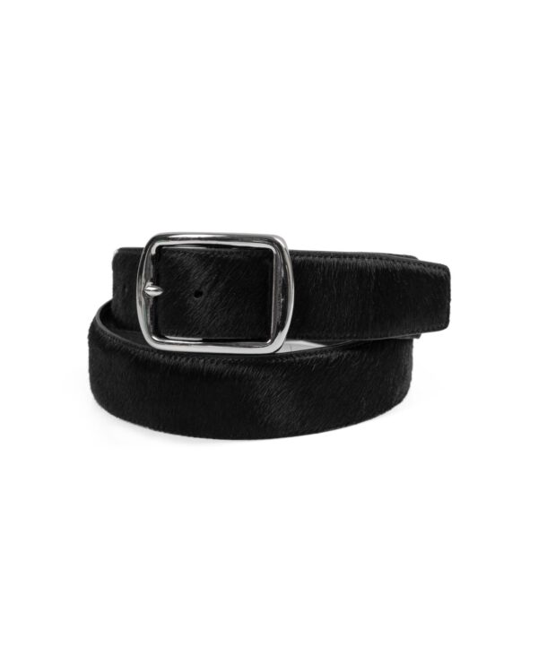 VIERY｜Hair-on Cowhide Belt