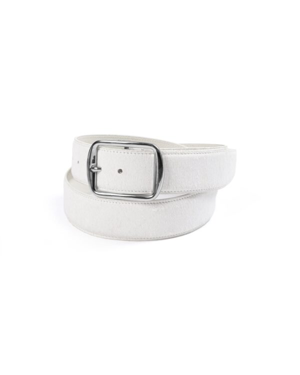 VIERY｜Hair-on Cowhide Belt