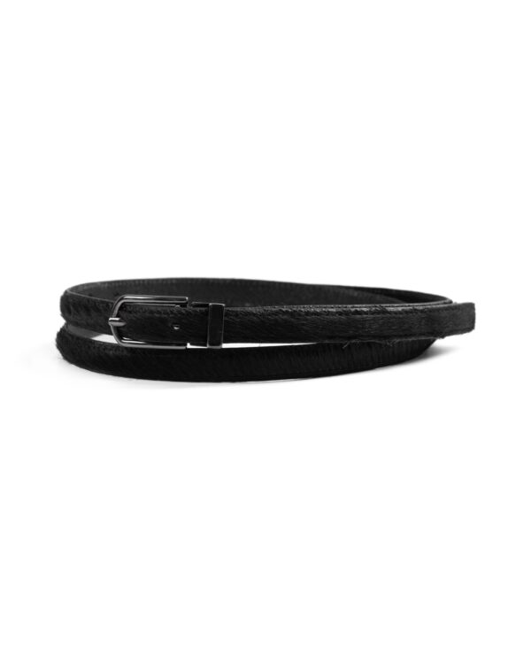 VIERY｜Hair-on Cowhide Belt