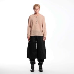Duc Studio ONE LAYER LONG SLEEVE SHEER TEE