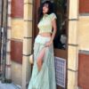 So Dópe｜Green Wetsy Skirt