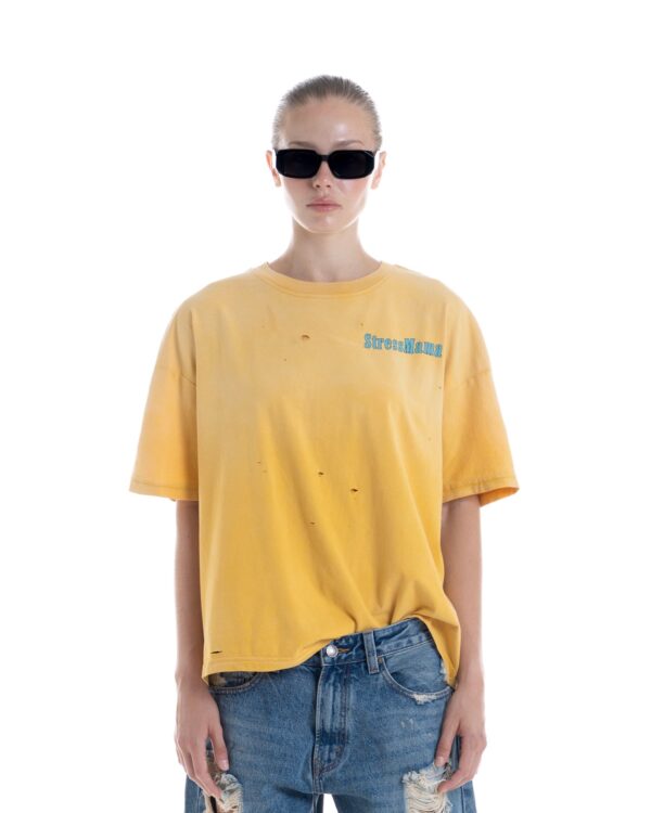 STRESSMAMA Ssma L'hôtel T-shirt T恤(黃)