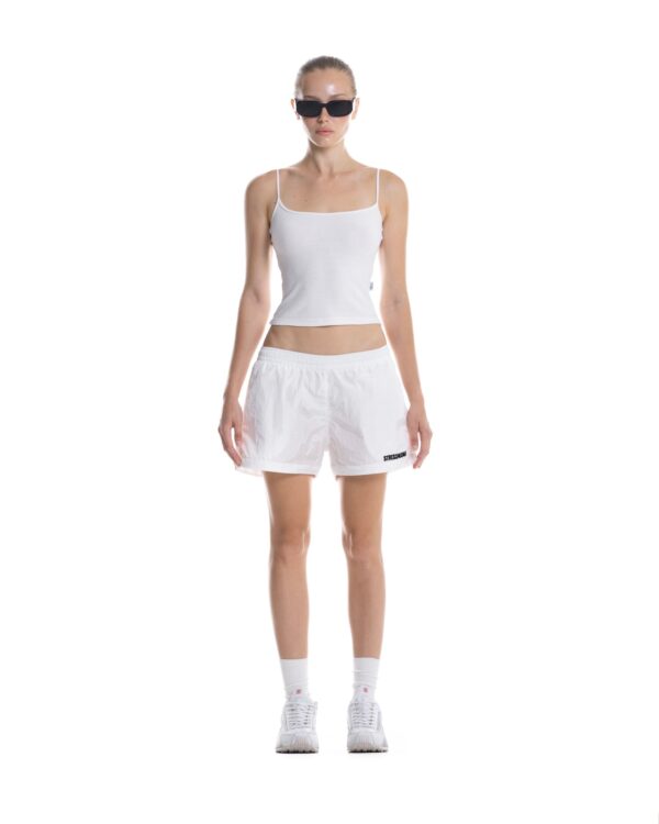 STRESSMAMA Summer26 Logo Shorts 短褲(白)