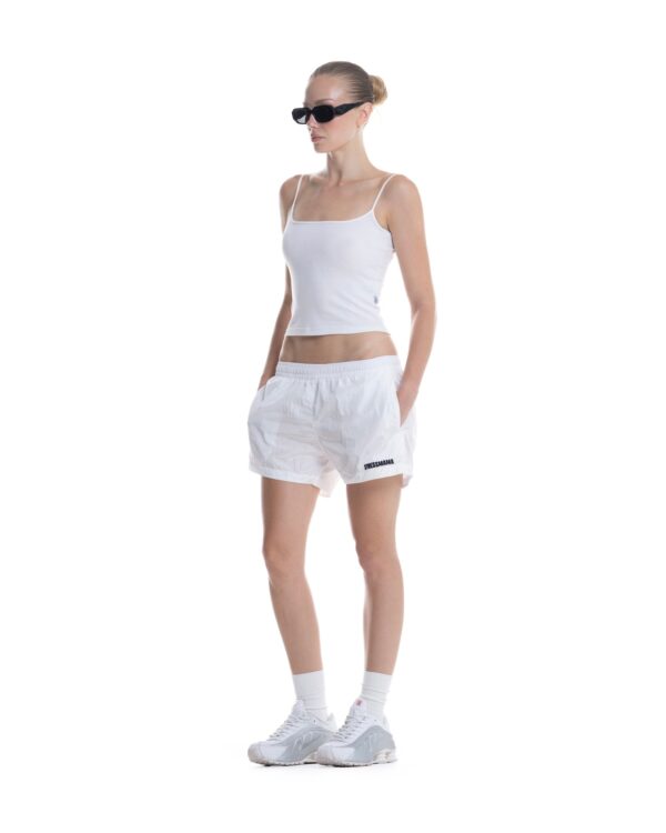 STRESSMAMA Summer26 Logo Shorts 短褲(白)
