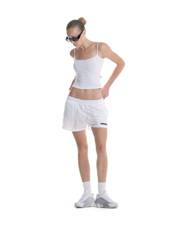 STRESSMAMA Summer26 Logo Shorts 短褲(白)