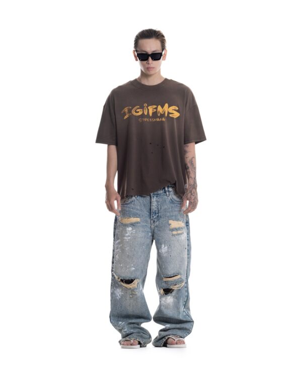 STRESSMAMA Ssma Igifms V5 T-shirt T恤(棕)
