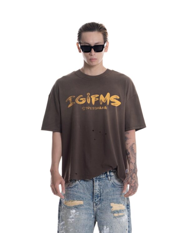 STRESSMAMA Ssma Igifms V5 T-shirt T恤(棕)