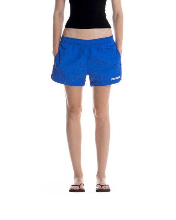 STRESSMAMA Summer26 Logo Shorts 短褲(藍)