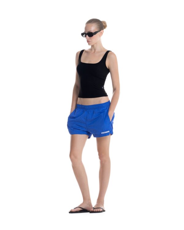 STRESSMAMA Summer26 Logo Shorts 短褲(藍)