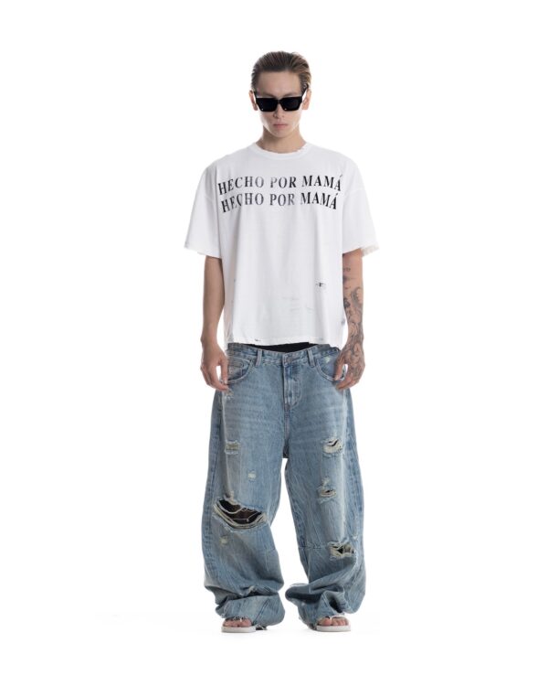 STRESSMAMA Ssma Hecho T-shirt V2 T恤(白)