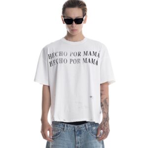 STRESSMAMA Ssma Hecho T-shirt V2 T恤(白)
