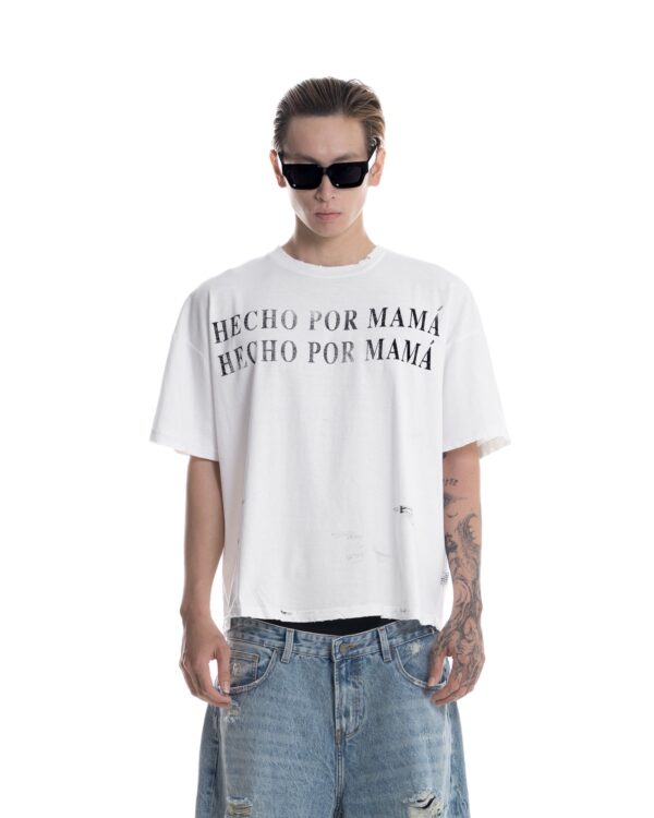 STRESSMAMA Ssma Hecho T-shirt V2 T恤(白)