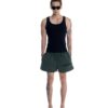 STRESSMAMA Ssma Washed Sweat Shorts 短褲(綠)