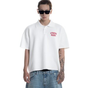 CATALOGUESSMA0917 STRESSMAMA Ss26 Knit Polo 服飾(白)