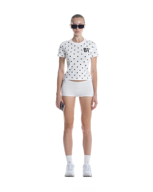 STRESSMAMA Ssma 01 Polka Dot Smart Fit T-shirt T恤(白)