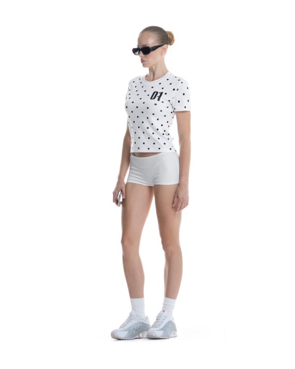 STRESSMAMA Ssma 01 Polka Dot Smart Fit T-shirt T恤(白)
