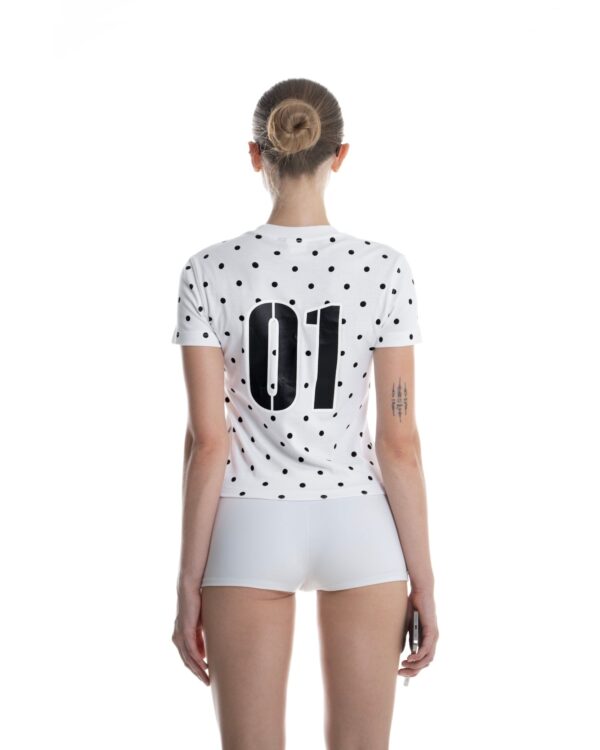 STRESSMAMA Ssma 01 Polka Dot Smart Fit T-shirt T恤(白)
